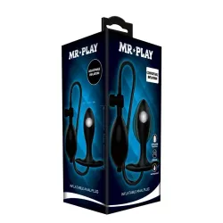 Plug Anal con Inflado y Bola Interna