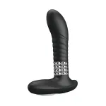 Masajeador Prostático con Vibración y Bolas Rotadoras