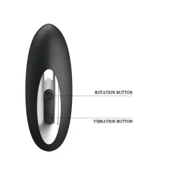 Masajeador Prostático con Vibración y Bolas Rotadoras