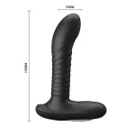 Masajeador Prostático con Vibración y Bolas Rotadoras