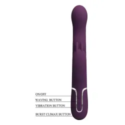 Laursen Vibrador con Movimiento Ondulante