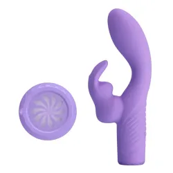 Elivia Vibrador Lila | Estimulador punto G recargable y silencioso
