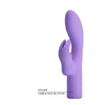 Elivia Vibrador Lila | Estimulador punto G recargable y silencioso