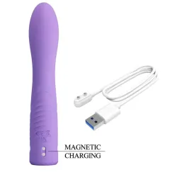 Elivia Vibrador Lila | Estimulador punto G recargable y silencioso