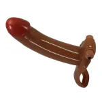 Bradden Arnés Universal con Dildo Hueco con Vibración 6.7