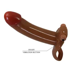 Bradden Arnés Universal con Dildo Hueco con Vibración 6.7
