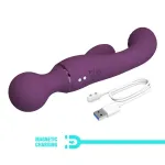 All Roundet Vibrador y Masajeador 2 en 1