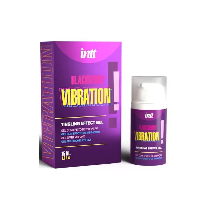 Gel Vibrador Líquido Sabor Mora 15 ml – Afrodisíacos