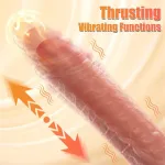 Marvin Dildo con Thrusting y Vibración 8.07
