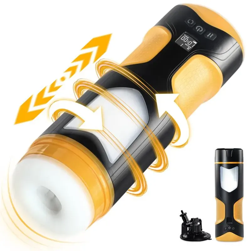 Alston Masturbador con Thrusting y Rotación – Masturbadores Ella