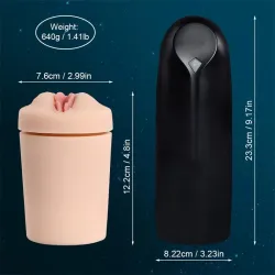 Zona Masturbador con Efecto Succión y Vibración