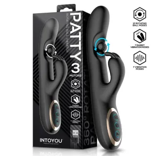 Patty Vibrador con Bola Rotadora 360º