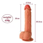 Dean Dildo con Thrusting y Vibración 8