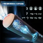 Locker Masturbador con Vibración y Efecto Succión Vagina