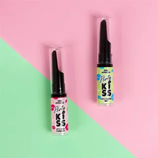 Flirty Kiss Geles para Sexo Oral Fresa y Menta 2x8gr