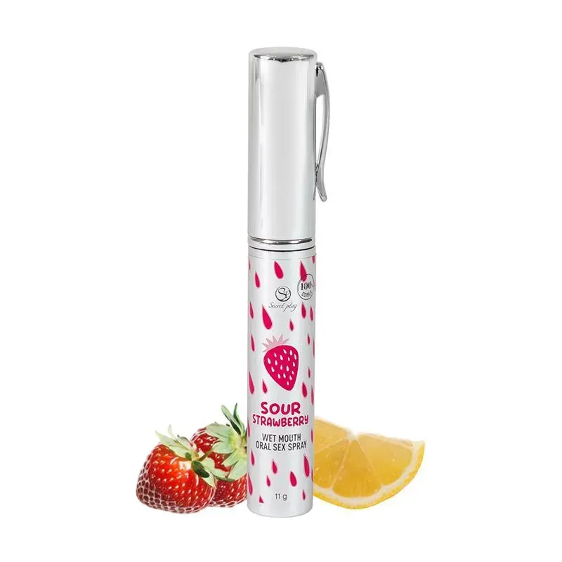 Spray Sexo Oral Wet Mouth Fresa Ácida 11 gr – Sensibilizantes