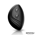 Synkox Girth Gainer con Doble Anillo para el Pene con Vibración