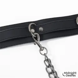 Collar con Esposas para Tobillos con Cadena