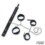 Set de Restricciones con Collar y Esposas