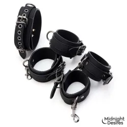 Set de Restricciones con Collar y Esposas