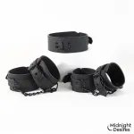 Set de Restricciones con Esposas y Collar con Correa