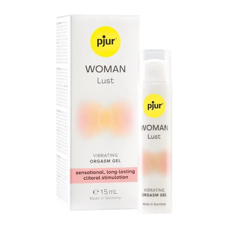 Gel Efecto Vibración Base Agua Woman Lust 15 ml – Potenciadores Orgasmo Femenino