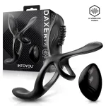 Daxer Doble Anillo para el Pene con Estimulador de Clítoris