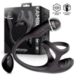 Kamber Plug Anal Vibración y Waving 360º y Estimulador Testículos