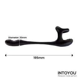 Kamber Plug Anal Vibración y Waving 360º y Estimulador Testículos