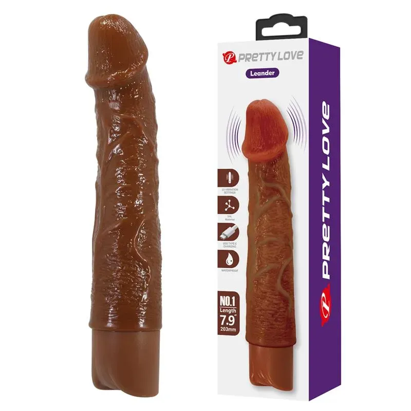 Leander Vibrador Realista 7.9 – Vibradores