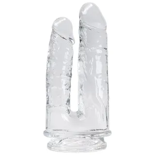 Imperium Dildo Doble Jelly Transparente