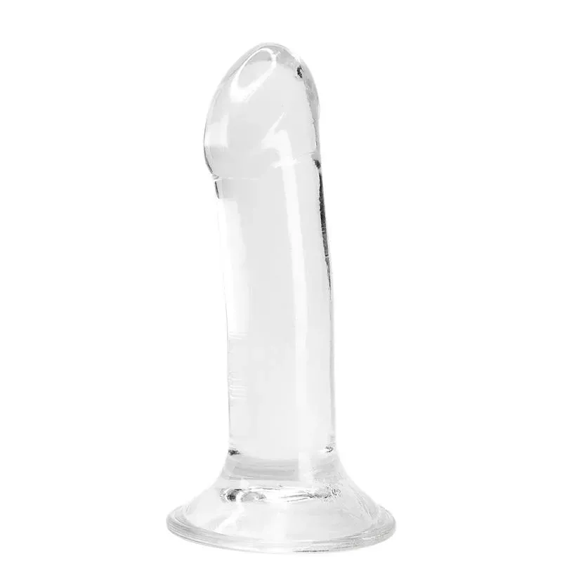 Valiant Dildo Jelly 16 cm Transparente – Dildos