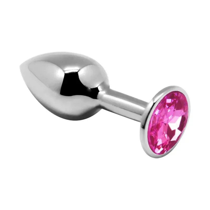 Plug Anal con Joya Rosa Talla L – Anal