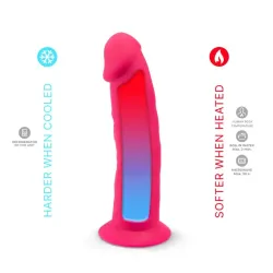Dildo Dual Density Mod. 2 - 7.5 Rosa