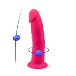 Dildo Dual Density Mod. 2 - 7.5 Rosa