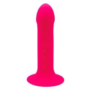 Dildo Doble Densidad Vibración Hitsens 2 M Rosa