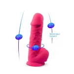 Dildo Dual Density Mod. 1 - 8.5 Rosa