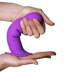 Dildo Hitsens 3 Doble Densidad Purpura