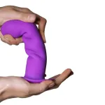 Dildo Hitsens 3 Doble Densidad Purpura