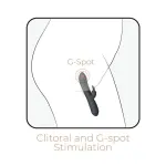 Vibrador con Rotación 360° Twister