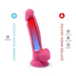 Dildo Dual density Brilla en la Oscuridad Mod 1 - 7