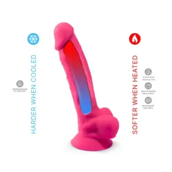 Dildo Dual Density con vibración Mod 1 - 8