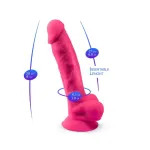 Dildo Dual Density con vibración Mod 1 - 8