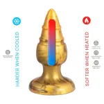 Goldy Plug anal Fantasy Silicona liquida