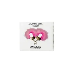 Esposas Metal con Plumas Rosa
