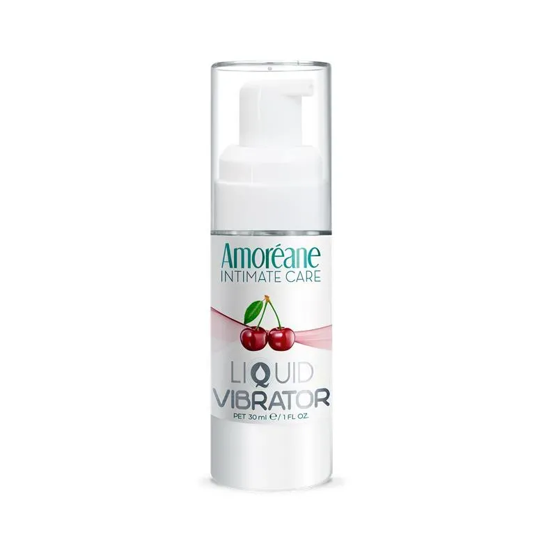 Vibrador Líquido Sabor Cereza 30 ml – Potenciadores Orgasmo Femenino
