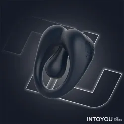 Kenny Anillo Vibrador con Estimulador de Clítoris y APP Azul Oscuro