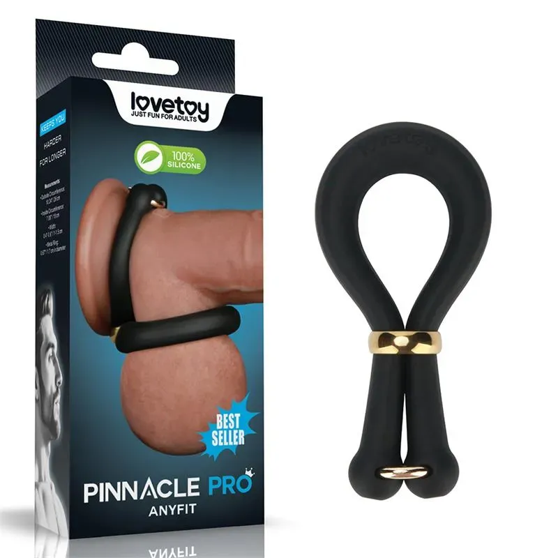 Pinnacle Pro Anyfit Anillo para Pene y Testículos – Anillos Pene