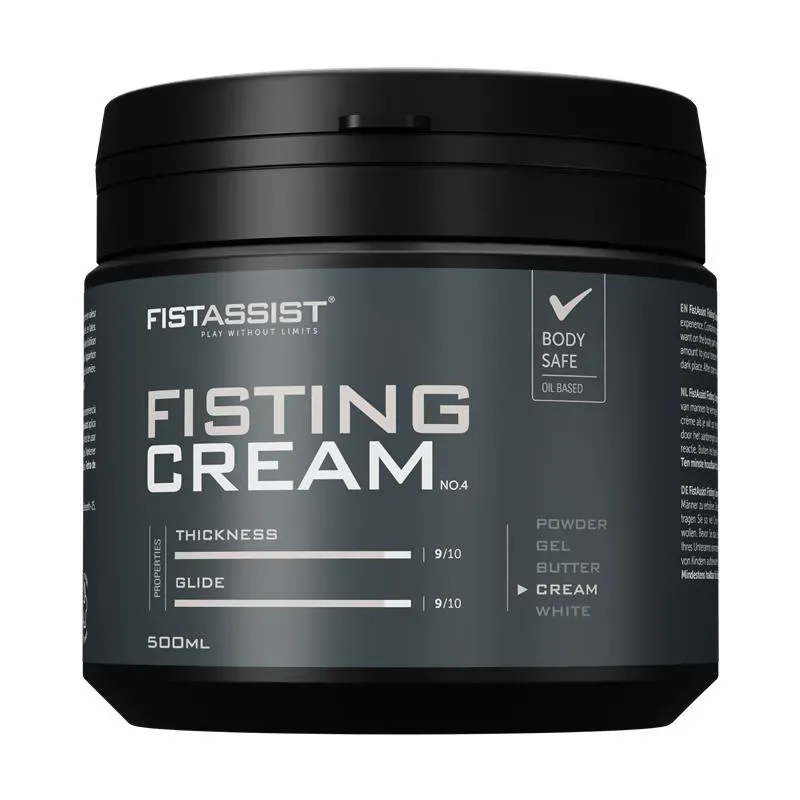 Fist Assist Fisting Cream 500 ml – Lubricación Anal