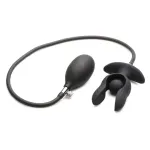 Dark Pearl Plug Anal con Inflado y Vibración con Control Remoto